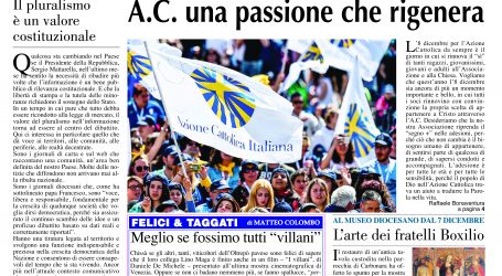 Prima pagina 29 novembre