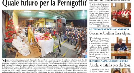 Prima pagina 10 gennaio 2019