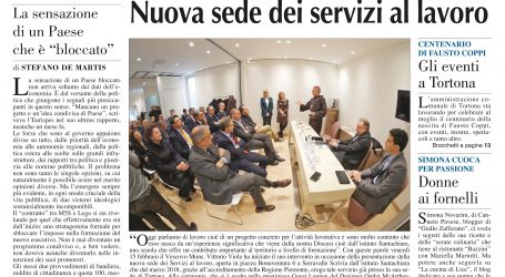 Prima pagina 21 febbraio 2019