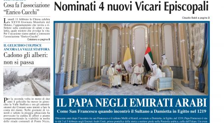 Prima pagina del 7 febbraio