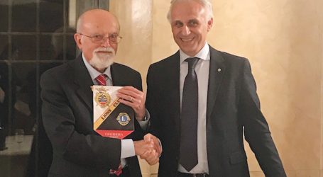 Luigi Accattoli è stato ospite del Lions Club Voghera Host