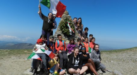 Porta il tricolore in Antola