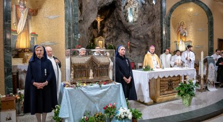 Le reliquie di santa Bernardette ad Alessandria