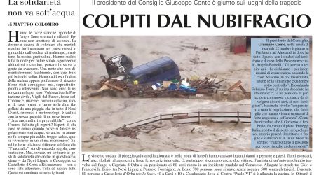 Prima pagina 24 ottobre 2019