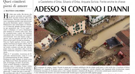 Prima pagina 31 ottobre 2019