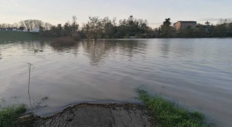 I fiumi in piena e le frane nelle valli