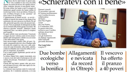 Prima pagina 21 novembre 2019