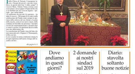 Prima pagina 19 dicembre 2019