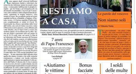 Prima pagina 12 marzo 2020