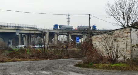 Lavori per la sicurezza del cavalcaferrovia