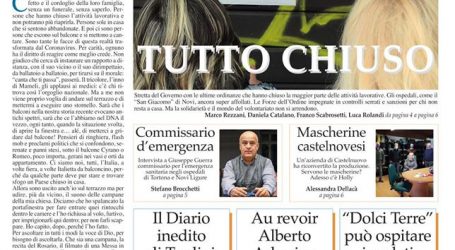 Prima pagina 26 marzo 2020