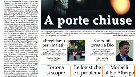 Prima pagina 16 aprile 2020