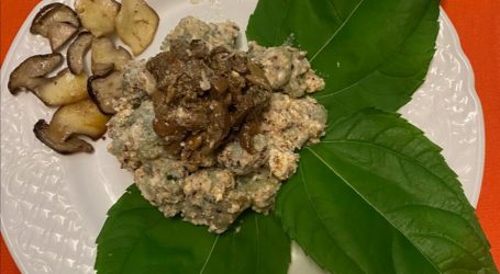 Gnocchetti verdi con nocciole