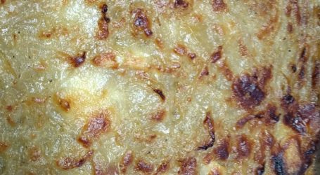 Crostata di cipolle bionde