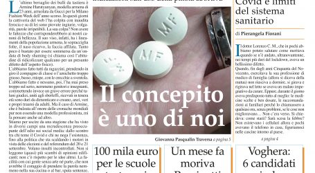 Prima pagina 3 settembre