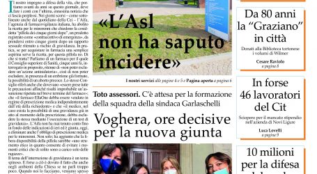 Prima pagina 15 ottobre