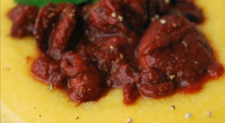 Polenta con i moscardini