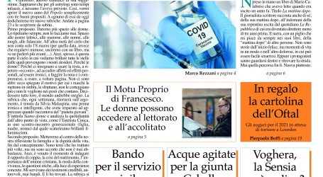 Prima pagina 14 gennaio