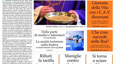 Prima pagina 11 febbraio