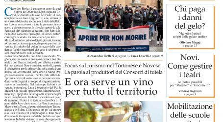 Prima pagina 15 aprile