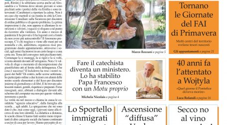 Prima pagina 13 maggio