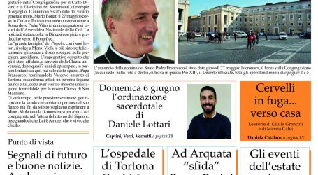 Prima pagina 3 giugno