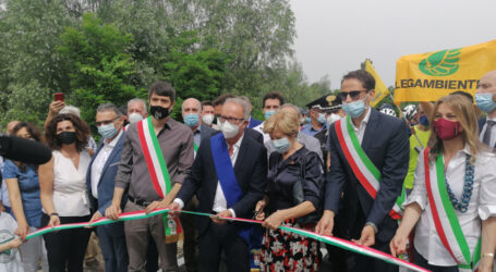 Inaugurata la Greenway Voghera-Varzi