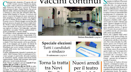 Prima pagina 9 settembre