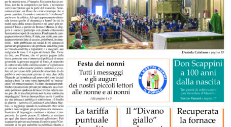 Prima pagina 30 settembre