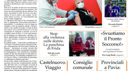 Prima pagina 18 novembre