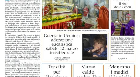 Prima pagina 10 marzo