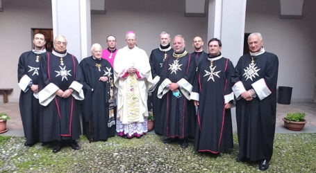 I Cavalieri di Malta incontrano il vescovo