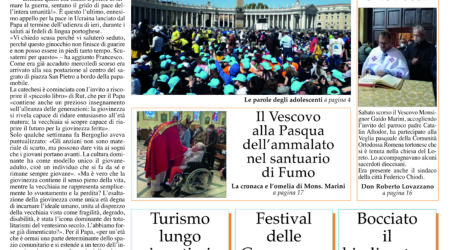 Prima pagina 28 aprile