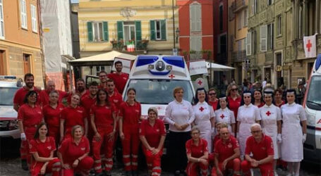 Un’ambulanza alla Val Curone