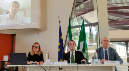 Il presidente Attilio Fontana in visita in Oltrepò
