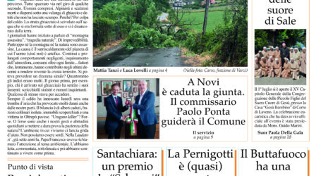 Prima pagina 7 luglio