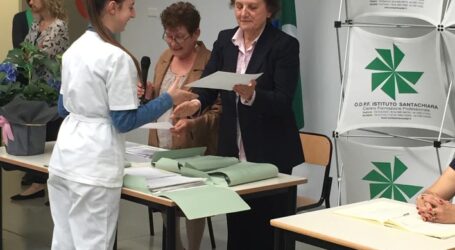 L’istituto “Santachiara” ringrazia la presidente Pinuccia Barbieri Rossi