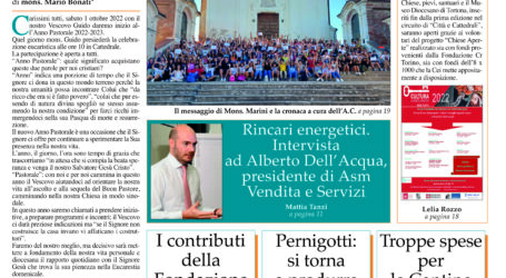 Prima pagina 22 settembre