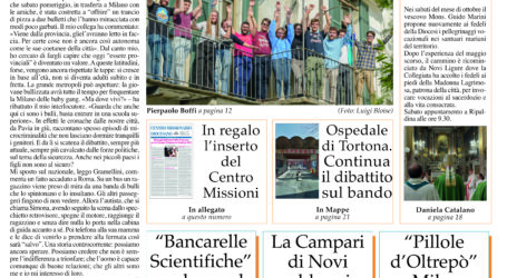 Prima pagina 13 ottobre