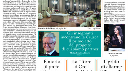 Prima pagina 6 ottobre