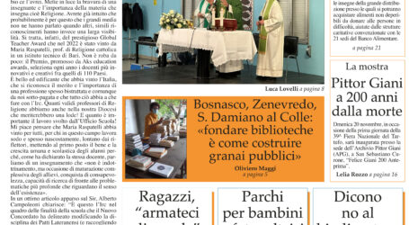 Prima pagina 17 novembre