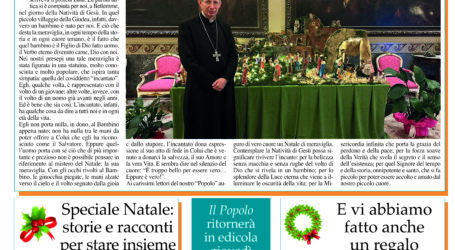 Prima pagina 22 dicembre