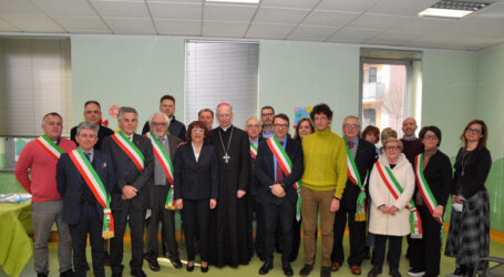 Mons. Marini in visita al C.S.P.