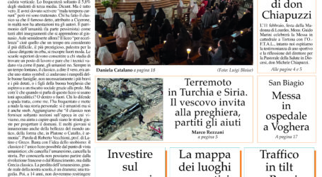 Prima pagina 9 febbraio