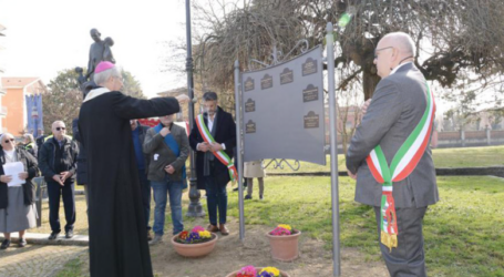 Don Carlo Sterpi nel Giardino dei Giusti