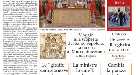 Prima pagina 9 marzo