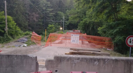 Chiuso il ponte tra Zavattarello a Varzi