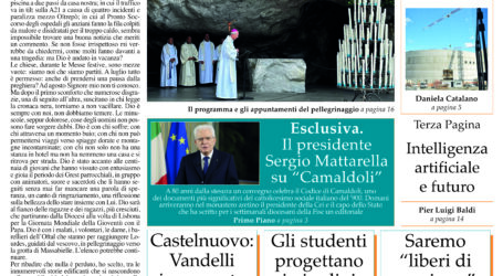 Prima pagina 20 luglio