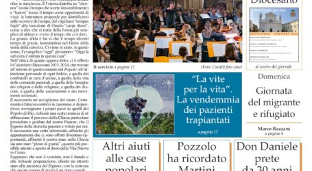 Prima pagina 21 settembre