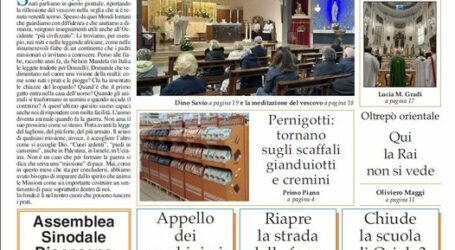 Prima pagina 26 ottobre